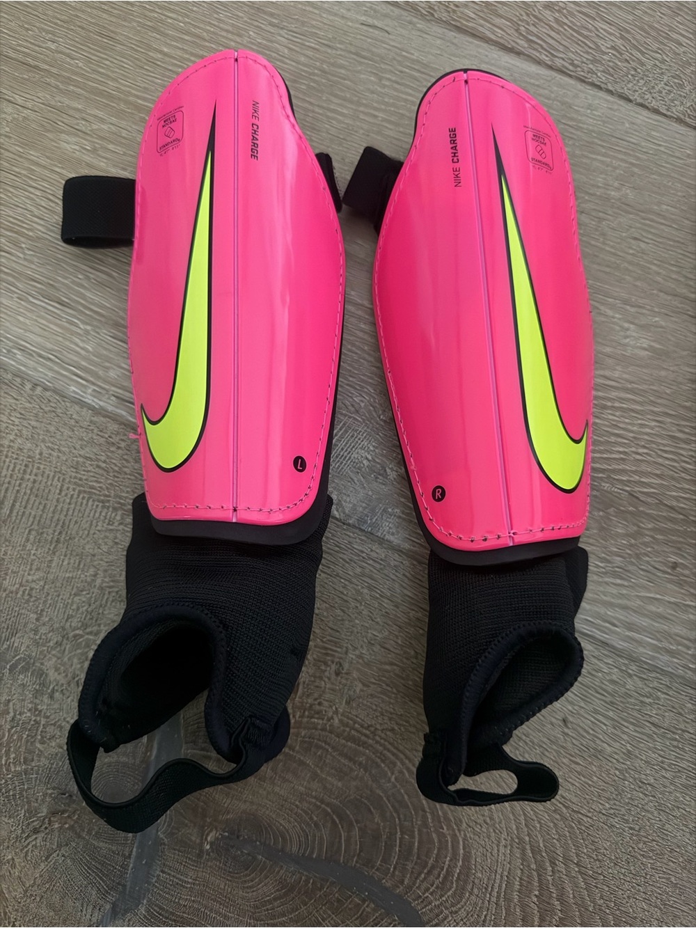 Kids Shin Guards for Soccer with ankle Support